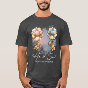Camiseta Ursos Balões Grande Sis Pode Brancar Esperar Sexo