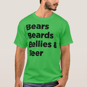 Camiseta Ursos Barba Barriga Cerveja