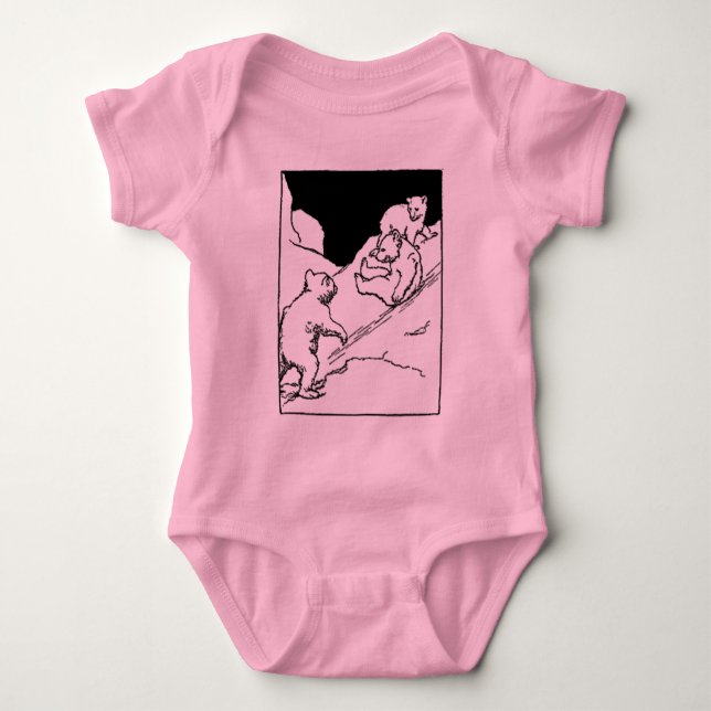 Camiseta Ursos brincalhão (Frente)