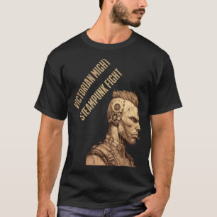 Camiseta Ursos de Coragem Vitorianos Steampunk Sentinel