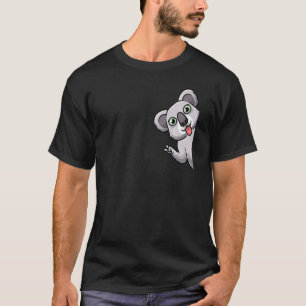 Camiseta Ursos De Koala De Homens Lados Mulheres Crianças K