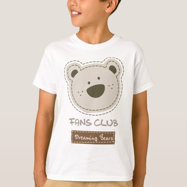 Camiseta Ursos de Sonho do Clube de Ventiladores (Frente)