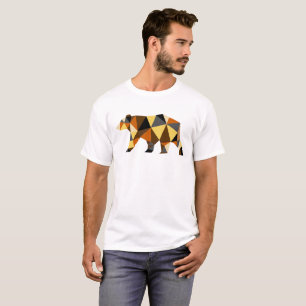 Camiseta Ursos de todo o T de Geo das cores
