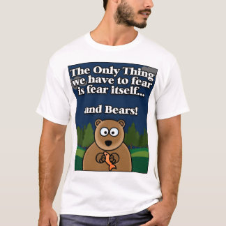 Camiseta Ursos do medo