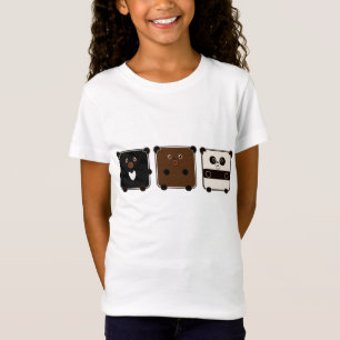 Camiseta ursos do quadrado