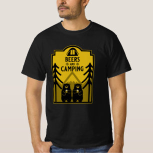 Camiseta Ursos E Cerveja Canadá