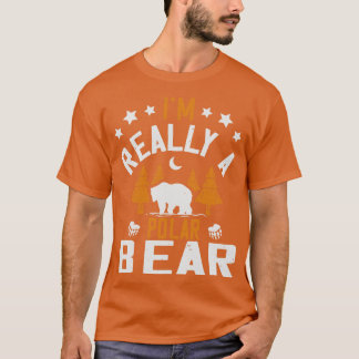 Camiseta Ursos Eu Sou Um Urso Polar