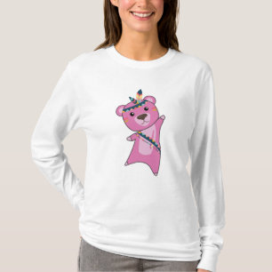 Camiseta Ursos Índios Ursos Pisando Ursinho