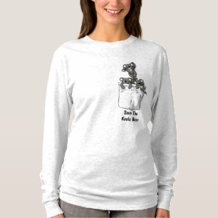 Camiseta Ursos Koala Fofos no Bolso