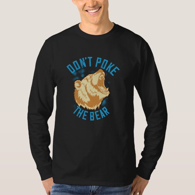 Camiseta Ursos - Não Bata o Urso (Frente)