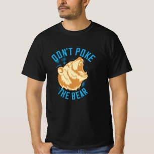 Camiseta Ursos - Não Cutuque O Urso