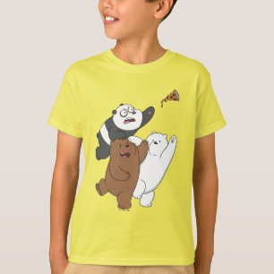 Camiseta Ursos Negros - Última Fatia De Pizza