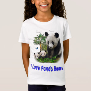 Camiseta ursos panda