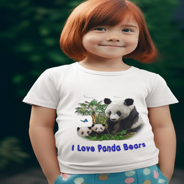 Camiseta Ursos Panda (Criador carregado)