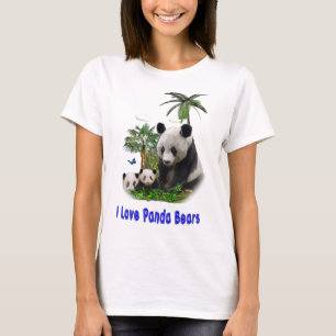 Camiseta Ursos Panda 