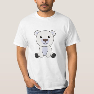 Camiseta Ursos Polares Ursos Cuecas Para Crianças Ursos Beb