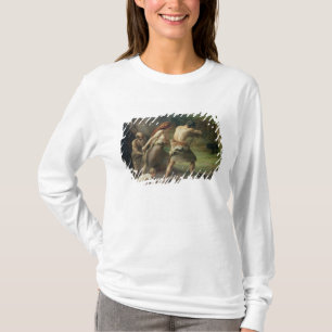 Camiseta Ursos pré-históricos da caça do homem, 1832