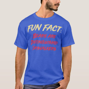 Camiseta Ursos são honrados Jaywalkers Engraçados Animal Pu