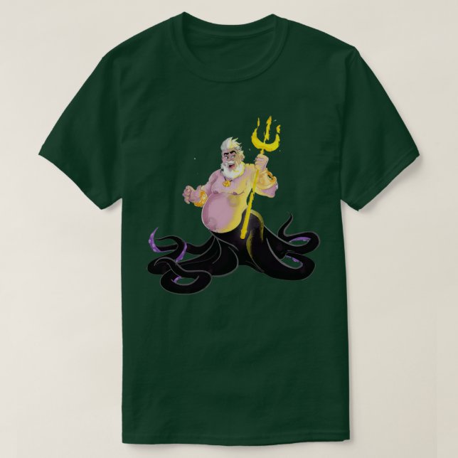 Camiseta Ursus o Irmão Bruxo do Mar de Ursula (Frente do Design)