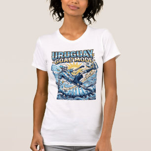 Camiseta Uruguai Modo Gol Esqueleto Atacante Nações Dinâmic
