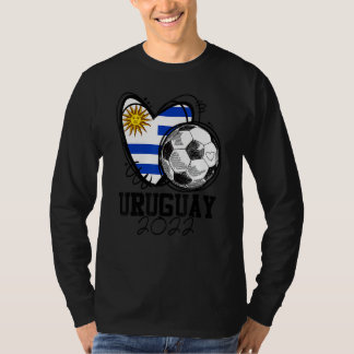 Camiseta Uruguay Soccer Uruguayan Flag Love Country Pride H