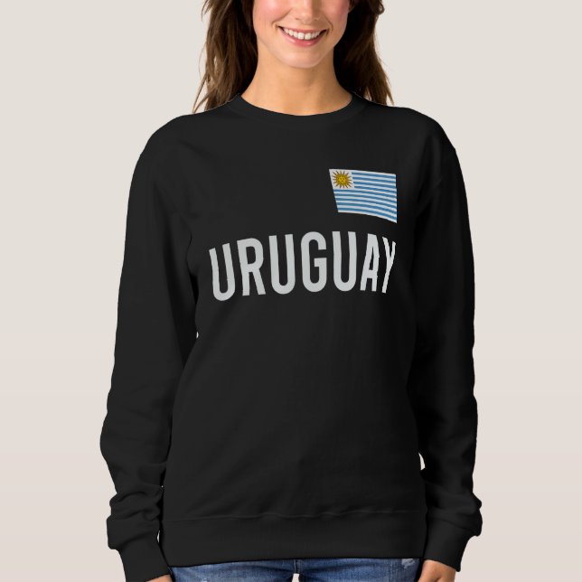 Camiseta Uruguay Women Men Kids Uruguay Flag Souvenir (Frente)