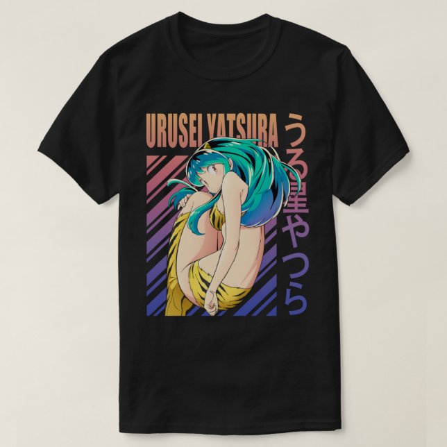 Camiseta Urusei yatsura art wallpaper Lum Lama61 (Frente do Design)