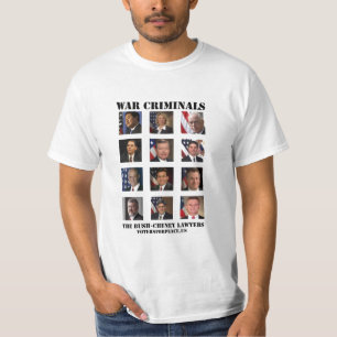 Camiseta US$ 25,00 Criminosos de Guerra