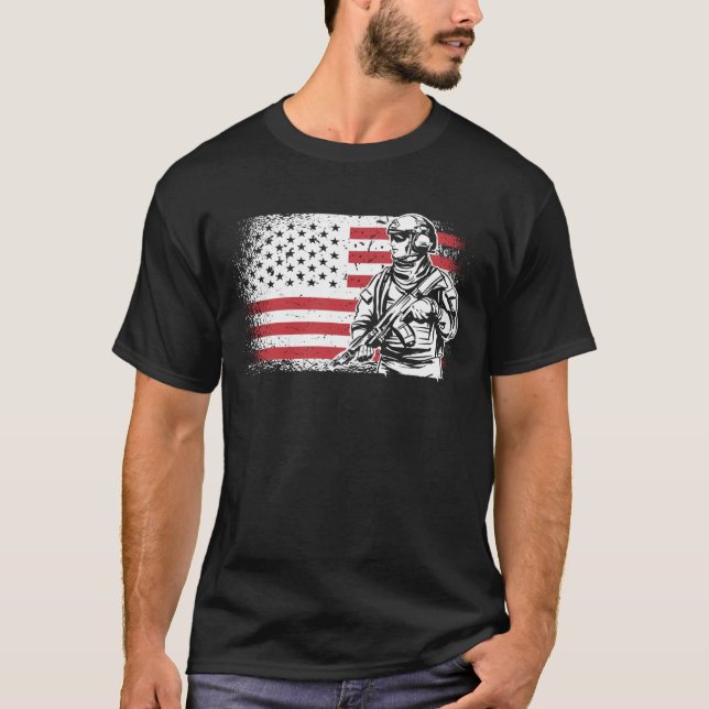 Camiseta US American Flag (Frente)