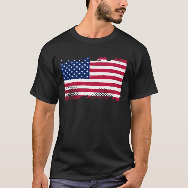 Camiseta US American Flag (Frente)
