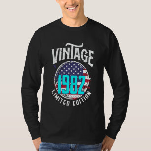 Camiseta US American Flag Limited Edition - Vintage 1982