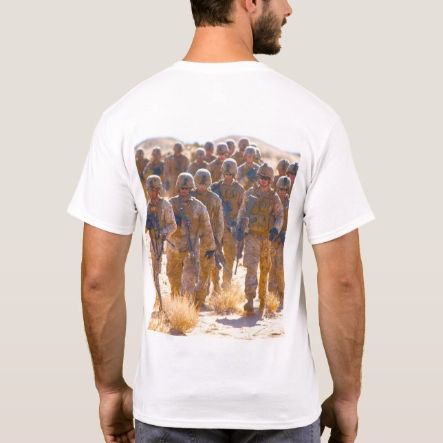 Camiseta US COMBAT SQUAD - On Patrol (Verso)