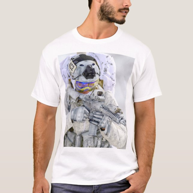 Camiseta US COMBAT SQUAD - Oportunidades Especiais dos EUA (Frente)