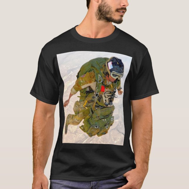 Camiseta US COMBAT SQUAD - US Paratrooper (Frente)