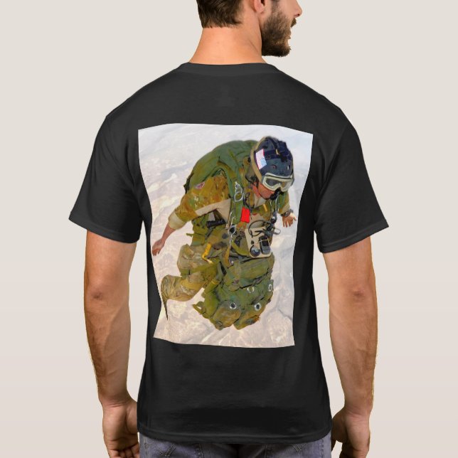 Camiseta US COMBAT SQUAD - US Paratrooper (Verso)