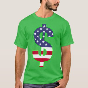Camiseta US dollar symbol