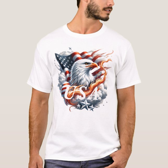 CAMISETA US EAGLE DESIGN (Frente)