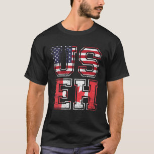 Camiseta US EH T American Canadian Funny Memote Cotação