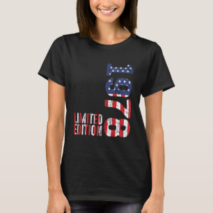 Camiseta US Flag American American Birth Vintage desde 1978