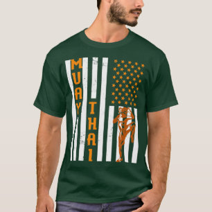 Camiseta US Flag Muay Thai