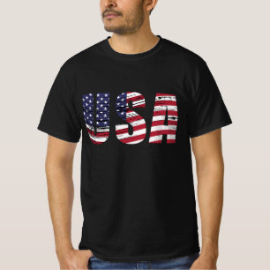 Camiseta US FLAG Patriotic 4 de julho