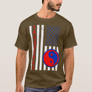 Camiseta US Flage American Taekwondo