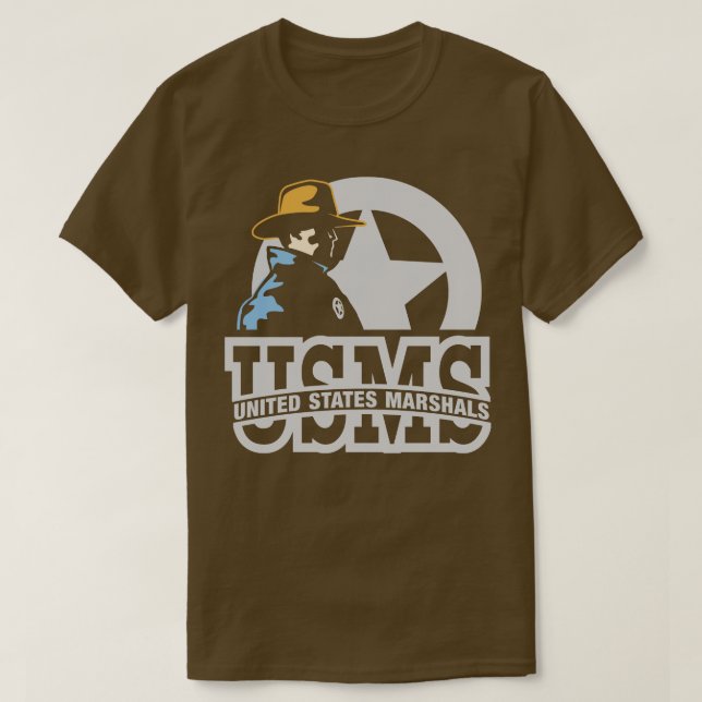 Camiseta US MARSHALS TSiirt 11 (Frente do Design)