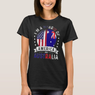 Camiseta US Patriot Austrália Flag American Australian Grow