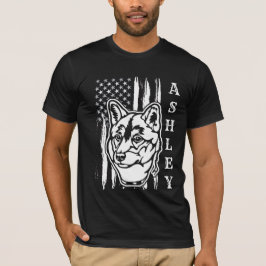 Camiseta US Patriot Shiba Inu Dog US Pet