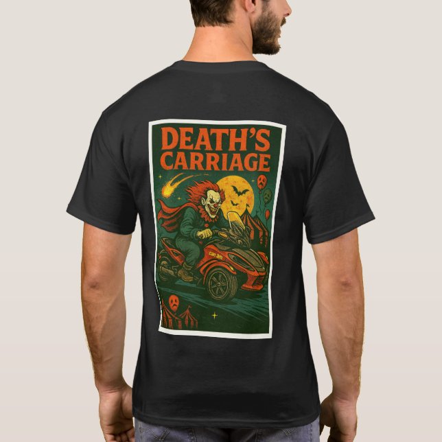 Camiseta  US Spyder Ryders - Death's Carriage (Verso)