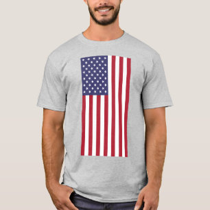 Camiseta US Spyder Ryders - EUA Flag na frente vertical