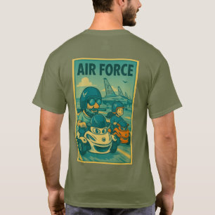 Camiseta US Spyder Ryders - Força Aérea de Poster Go