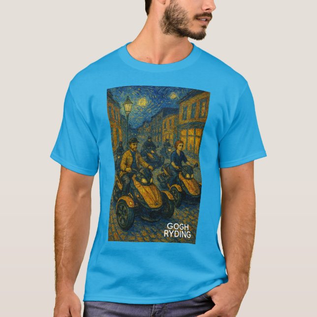 Camiseta US Spyder Ryders - Gogh Ryde 02 (Frente)