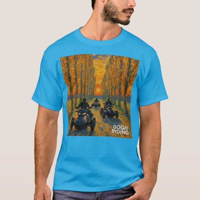 Camiseta US Spyder Ryders - Gogh Ryde 04 (Frente)